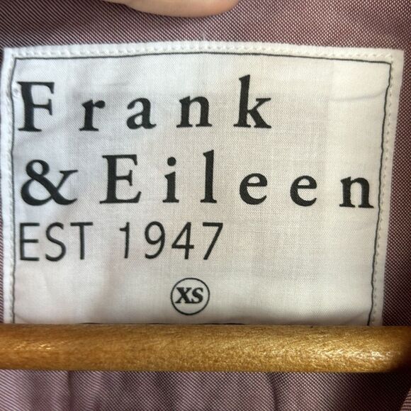 Frank Eileen Shirt Womens XS Red Plaid Grayson Relaxed Lightweight Button Up Top - Picture 6 of 8